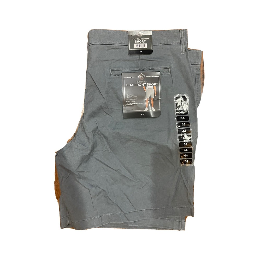 Member's Mark Flat‎ Front Short Grey Size 44